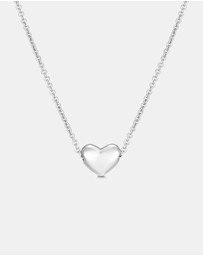 Mestige Kids - Big Love Necklace - Silver Plated