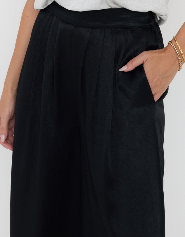 ALEXANDRA - Pizzi Pants Black