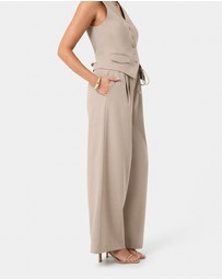 Forcast - Abel Elastic Waist Relaxed Pants