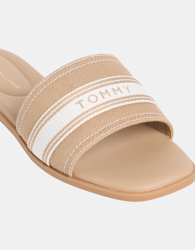 Tommy Hilfiger - Webbing Flat Mules - Women's
