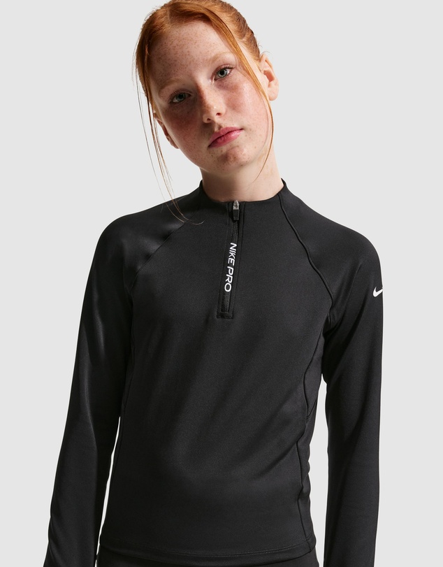 Nike - Nike Pro Dri-FIT Half-Zip Long Sleeve Sweat - Teens