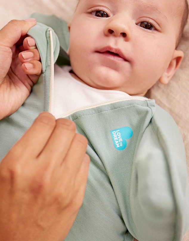 Love to Dream - Swaddle Up 0.2 TOG Stretch Cotton in Olive