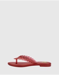 Melissa - MELISSA FLIP FLOP SLIM + GANNI
