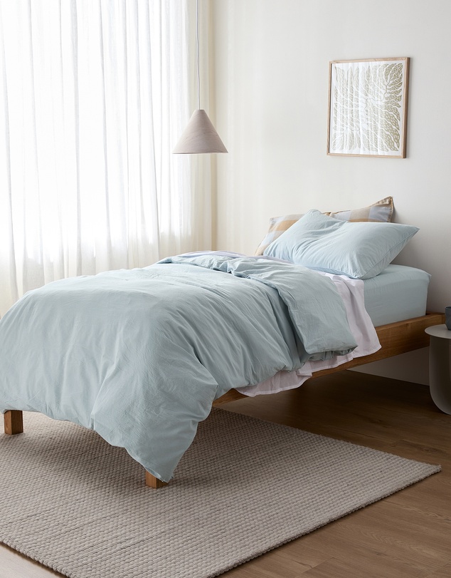 Sheet Society - Leo Washed Cotton Quilt Cover Set