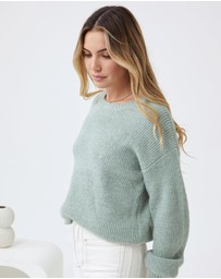 Esther & Co - Harvie Knit - Sage