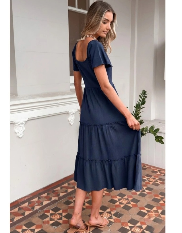 Esther & Co - Celie Dress - Navy