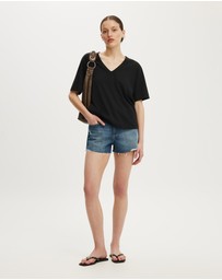 Cotton On - The Slub V Neck Tee