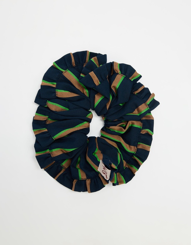 Damson Madder - Frill Edge Scrunchie