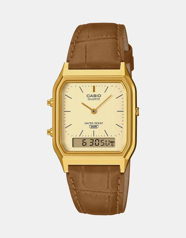 Casio - AQ230 Leather Band
