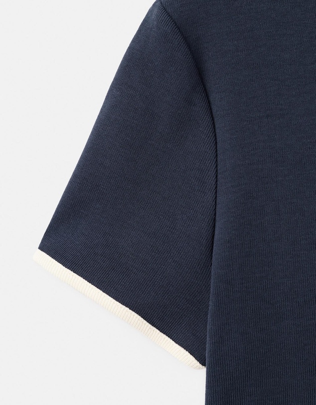 M.N.G - Buttoned Cotton T-Shirt