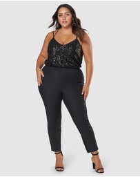 Pink Dusk by Curve Project - Too Hot To Handle Pants