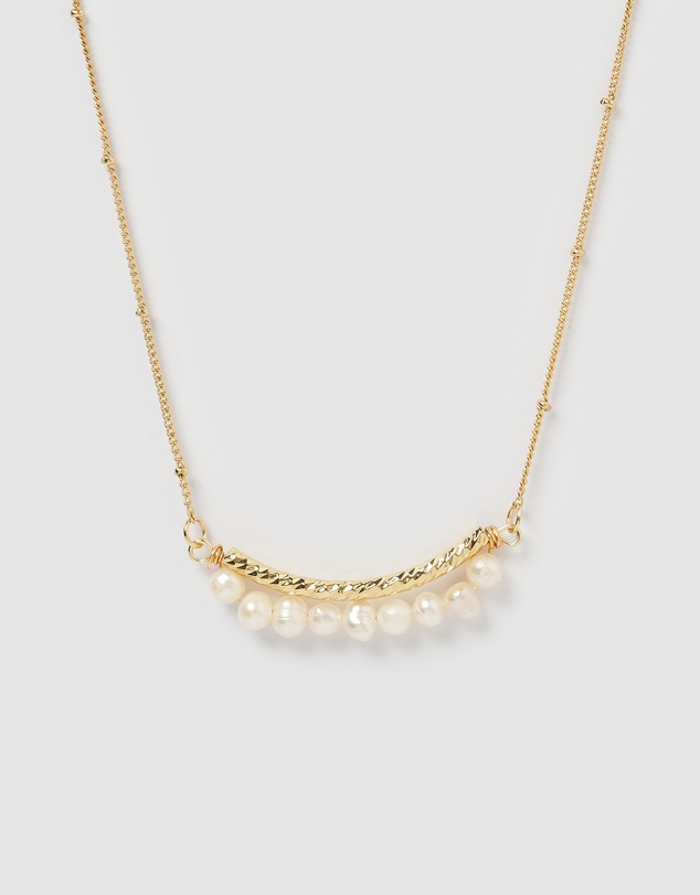 Miz Casa and Co - Tempest Freshwater Pearl Necklace