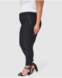 Something 4 Olivia - Pascale Zip Detail Pants