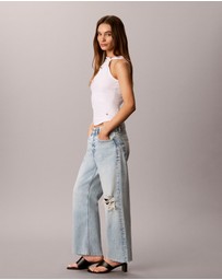 Calvin Klein Jeans - Relaxed Crop Jeans