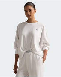 Polo Ralph Lauren - Club Terry Long Sleeve Cotton Jersey Pyjama Set