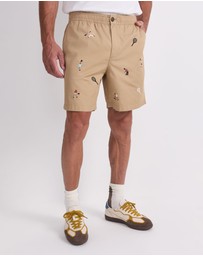 Sportscraft - Milson Volley Embroidered Short