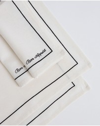 Tablescaped - French Brasserie - Set of 4 Placemats