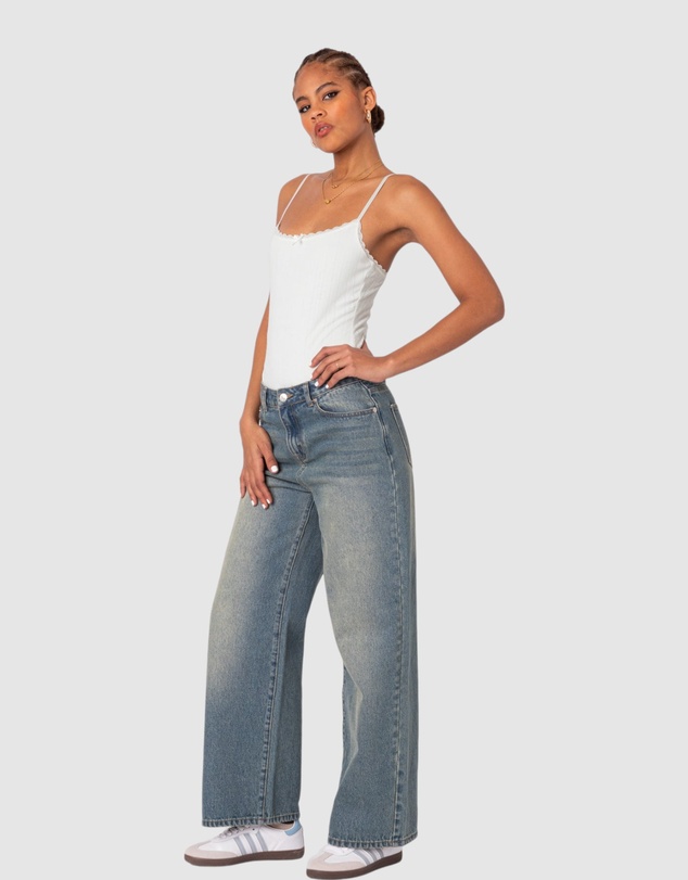 EDIKTED - Krysten Lacey Pointelle Bodysuit