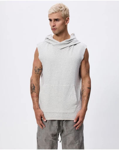 Surrounded By Ghosts - The Anandite French Terry Sleeveless Hoodie