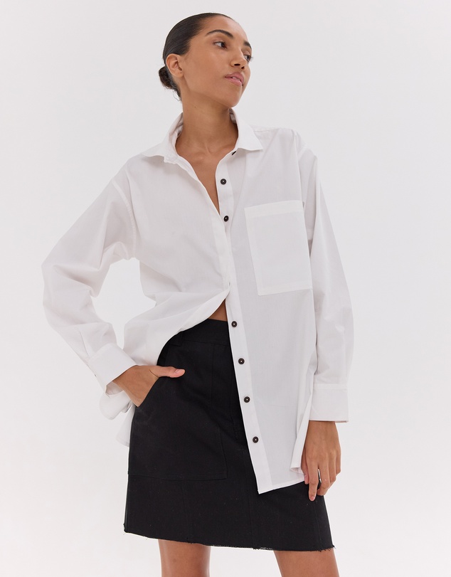 Cloth & Co. - The Short Element Skirt | Black