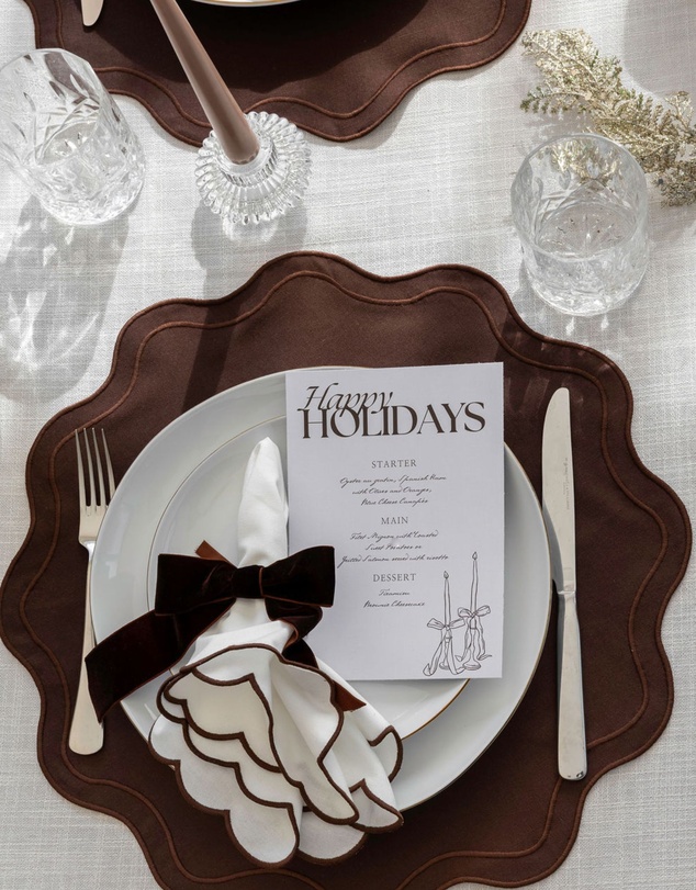 Tablescaped - The Espresso Festive Tablescape Set