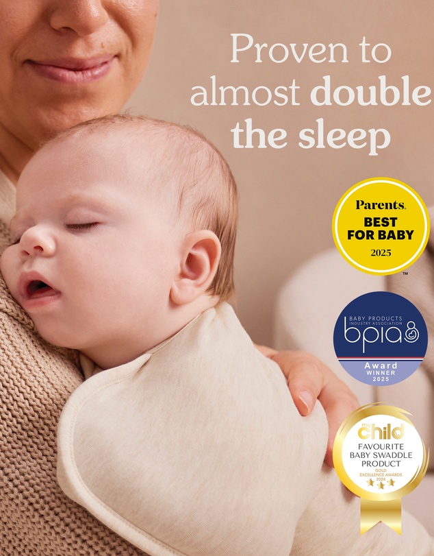 Love to Dream - Swaddle Up 0.2 TOG Stretch Cotton You Are My… in White