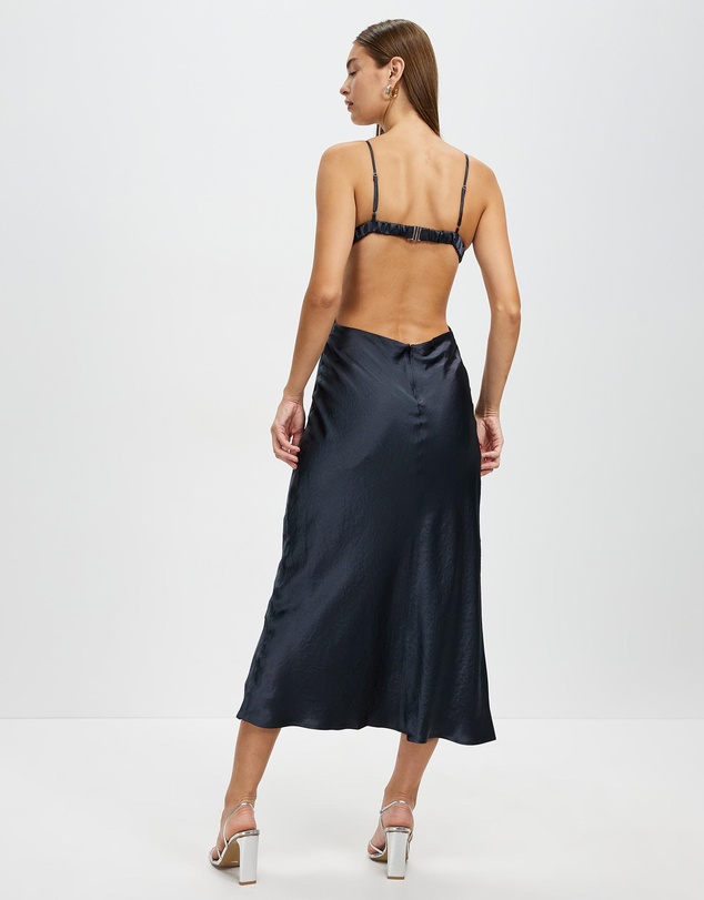 Third Form - Crush Bias Tri Midi Dress