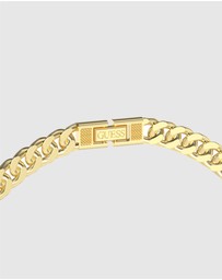 GUESS - Link City Gold Tone Necklace