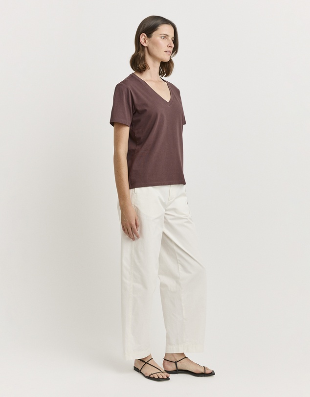 Toorallie - V-Neck Organic Cotton Tee