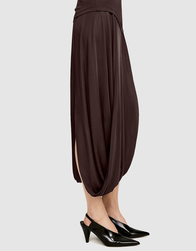 ARKET - Draped Viscose Skirt