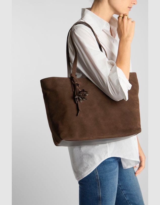 Evity - Elena Suede Tote Bag