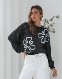 Esther & Co - Havena Knit - Black