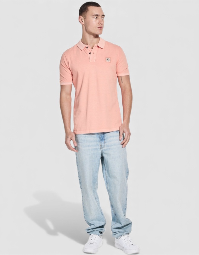 GUESS - Eco Washed Polo Shirt