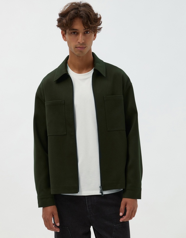 AERE - Beckett Zip Through Jacket
