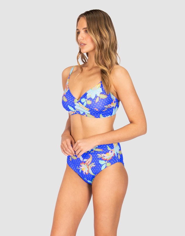 Baku Swimwear - Spice Temple D/E Cup Wrap Bikini Bra Top