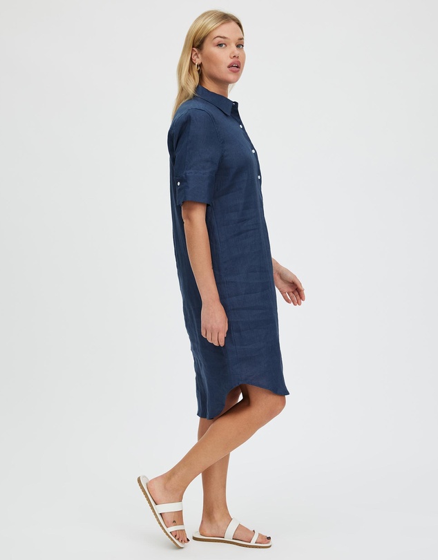 White By FTL - Hettie Shirt Dress