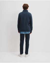 Country Road - Teen Australian Cotton Heritage Half Zip Sweat