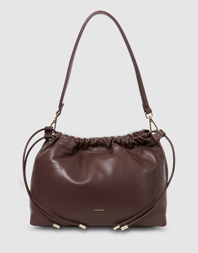 SABEN - Ellis Shoulder Bag Espresso Softie
