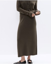 UNISON - Knitted Maxi Skirt