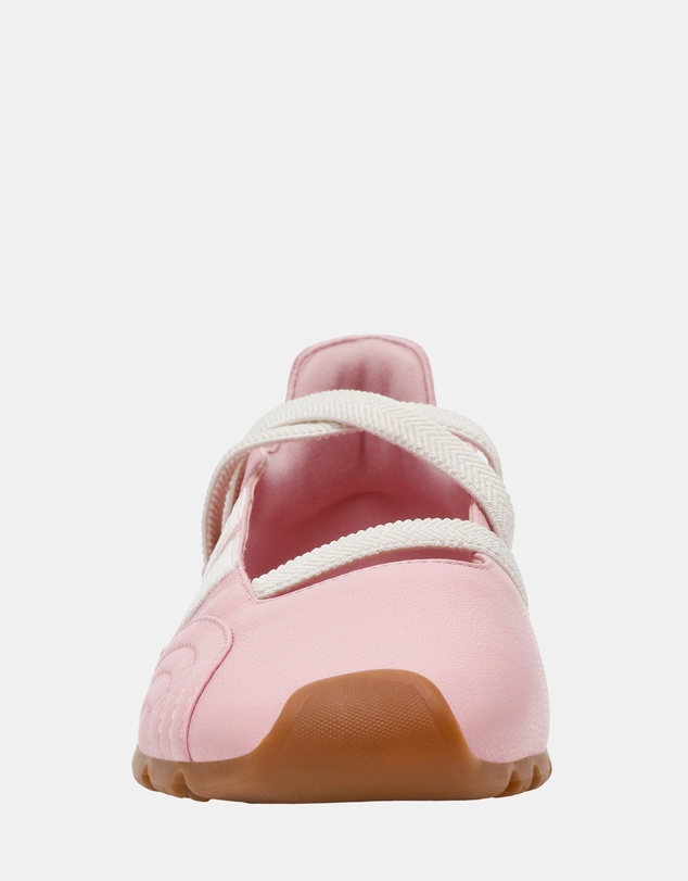 Steve Madden - Joisie Pink Leather Sneakers