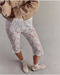 High Heel Jungle - Isla Lace Capri