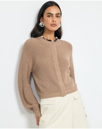 AERE - Tola Cotton Cashmere Cardigan