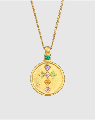 Haze & Glory - ICONIC EXCLUSIVE - Talisman Cross Necklace - Gold
