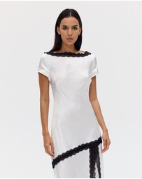 Third Form - Sevin Lace Trim Tee Dress