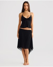 Vacay Swimwear - Aurelia Top Black