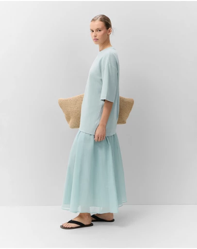 UNISON - Ramie Full Skirt