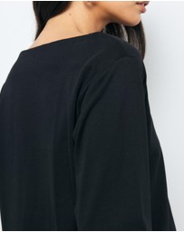 AERE - Boat Neck T-Shirt
