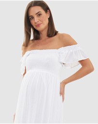 Ripe Maternity - Hail Spot Dress