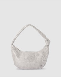 Olga Berg - JESSICA Crystal Mesh Bag