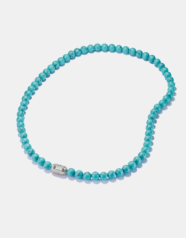 THOMAS SABO - THOMAS SABO Necklace with Imitation Turquoise Beads